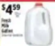 Pioneer Supermarkets Feed Milk Gallon offer