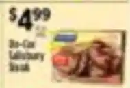 Pioneer Supermarkets Bo-Cat Salisbury Steak offer