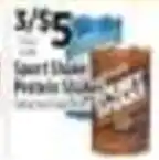 Pioneer Supermarkets Sport Shake Protein Shakes offer