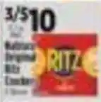 Pioneer Supermarkets Ritz Original Ritz Crackers offer