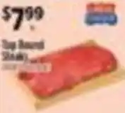 Pioneer Supermarkets Top Round Steak offer