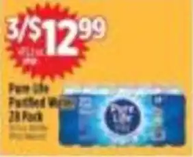 Pioneer Supermarkets Pure Life Purified Water offer