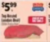 Pioneer Supermarkets Totally Natural Top Round London Broil offer