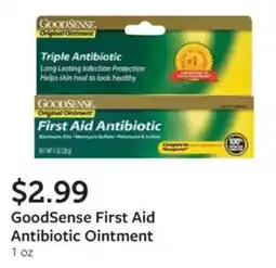 Fareway GoodSense First Aid Antibiotic Ointment offer