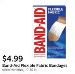 Fareway Band-Aid flexible fabric bandages offer