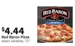 Fareway Red Baron Pizza offer