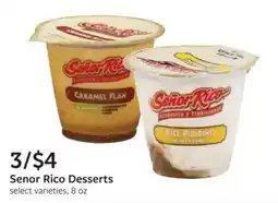 Fareway Senor Rico Desserts offer