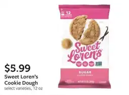 Fareway Sweet Loren's Cookie Dough offer