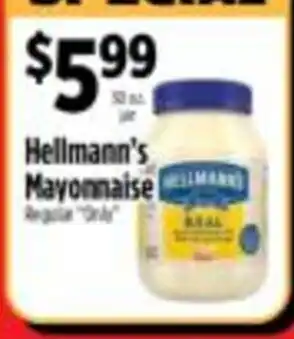 Pioneer Supermarkets Hellmann's Mayonnaise offer