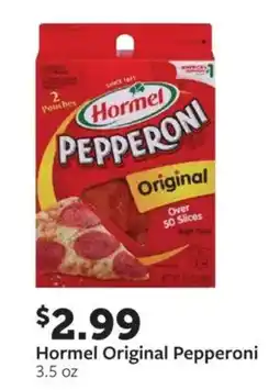 Fareway Hormel original pepperoni offer