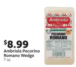 Fareway Ambriola Pecorino Romano Wedge offer