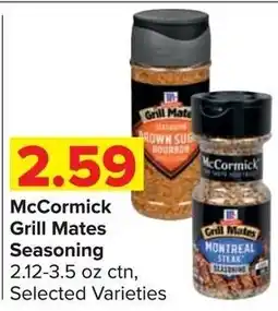Shop 'n Save McCormick Grill Mates Seasoning offer