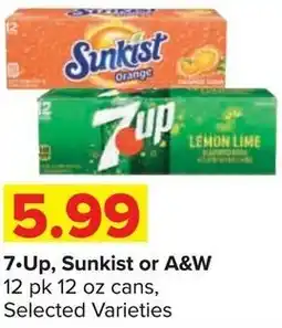 Shop 'n Save 7-up, sunkist or a&w offer
