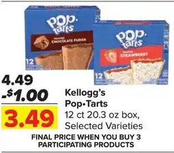 Shop 'n Save Kellogg's Pop-Tarts offer