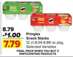 Shop 'n Save Pringles Snack Stacks offer