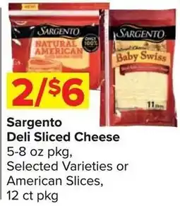 Shop 'n Save Sargento Deli Sliced Cheese offer
