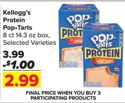 Shop 'n Save Kellogg's Protein Pop-Tarts offer