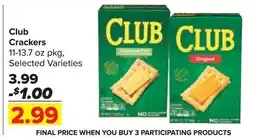 Shop 'n Save Club Crackers offer