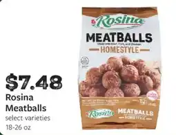 Fareway Rosina Meatballs offer