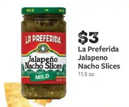 Fareway La Preferida Jalapeno Nacho Slices offer