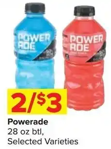 Shop 'n Save Powerade offer