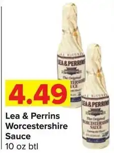 Shop 'n Save Lea & Perrins Worcestershire Sauce offer