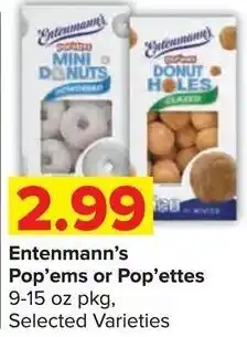Shop 'n Save Entenmann's Pop'ems or Pop'ettes offer