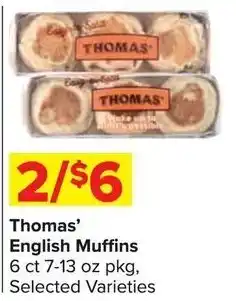 Shop 'n Save Thomas' English Muffins offer