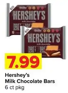 Shop 'n Save Hershey's Milk Chocolate Bars offer