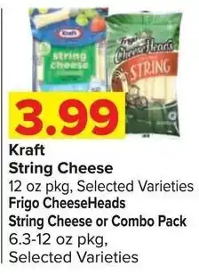 Shop 'n Save Kraft string cheese offer
