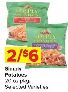 Shop 'n Save Simply Potatoes offer