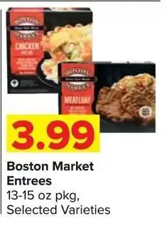 Shop 'n Save Boston Market Entrees offer