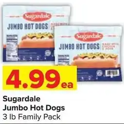 Shop 'n Save Sugardale jumbo hot dogs offer
