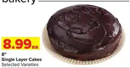 Shop 'n Save Bakery Single Layer Cakes offer