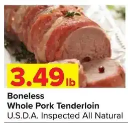 Shop 'n Save Boneless Whole Pork Tenderloin offer