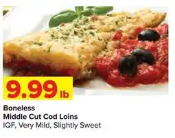 Shop 'n Save Boneless Middle Cut Cod Loins offer