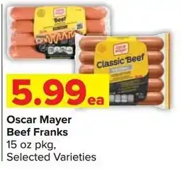 Shop 'n Save Oscar Mayer Beef Franks offer