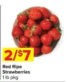 Shop 'n Save Red Ripe Strawberries offer