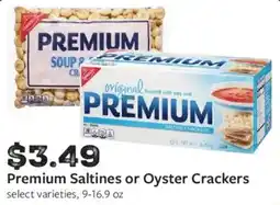 Fareway Premium Saltines or Oyster Crackers offer