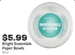 Fareway Bright Essentials Paper Bowls offer