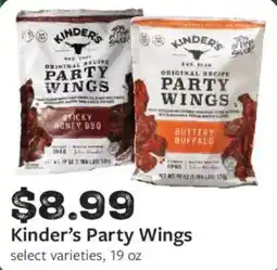 Fareway Kinder's Party Wings offer