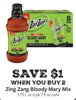 Fareway Zing Zang Bloody Mary Mix offer