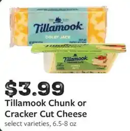 Fareway Tillamook Chunk or Cracker Cut Cheese offer