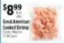 Pioneer Supermarkets Good American Cooked Shrimp offer
