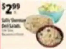 Pioneer Supermarkets Sally Sherman Deli Salads offer