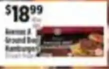 Pioneer Supermarkets Avenet & Ground Beef Hamburgers offer