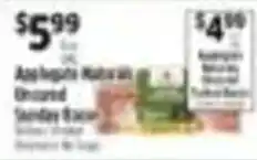 Pioneer Supermarkets Applebee's Natural Uncured Smoked Bacon offer
