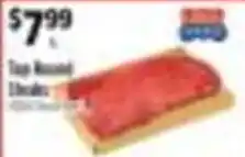 Pioneer Supermarkets Top Round Steaks offer