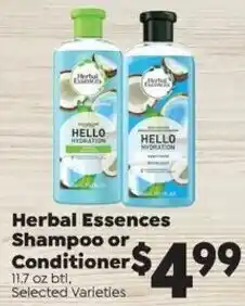 Sentry Herbal Essences Shampoo or Conditioner offer