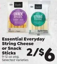 Sentry Essential Everyday String Cheese or Snack Sticks offer